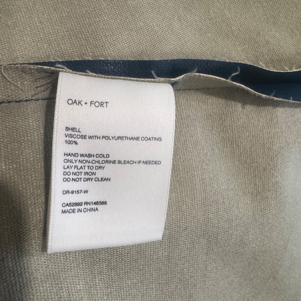 Faux leather wrap dress - Picture 7 of 7